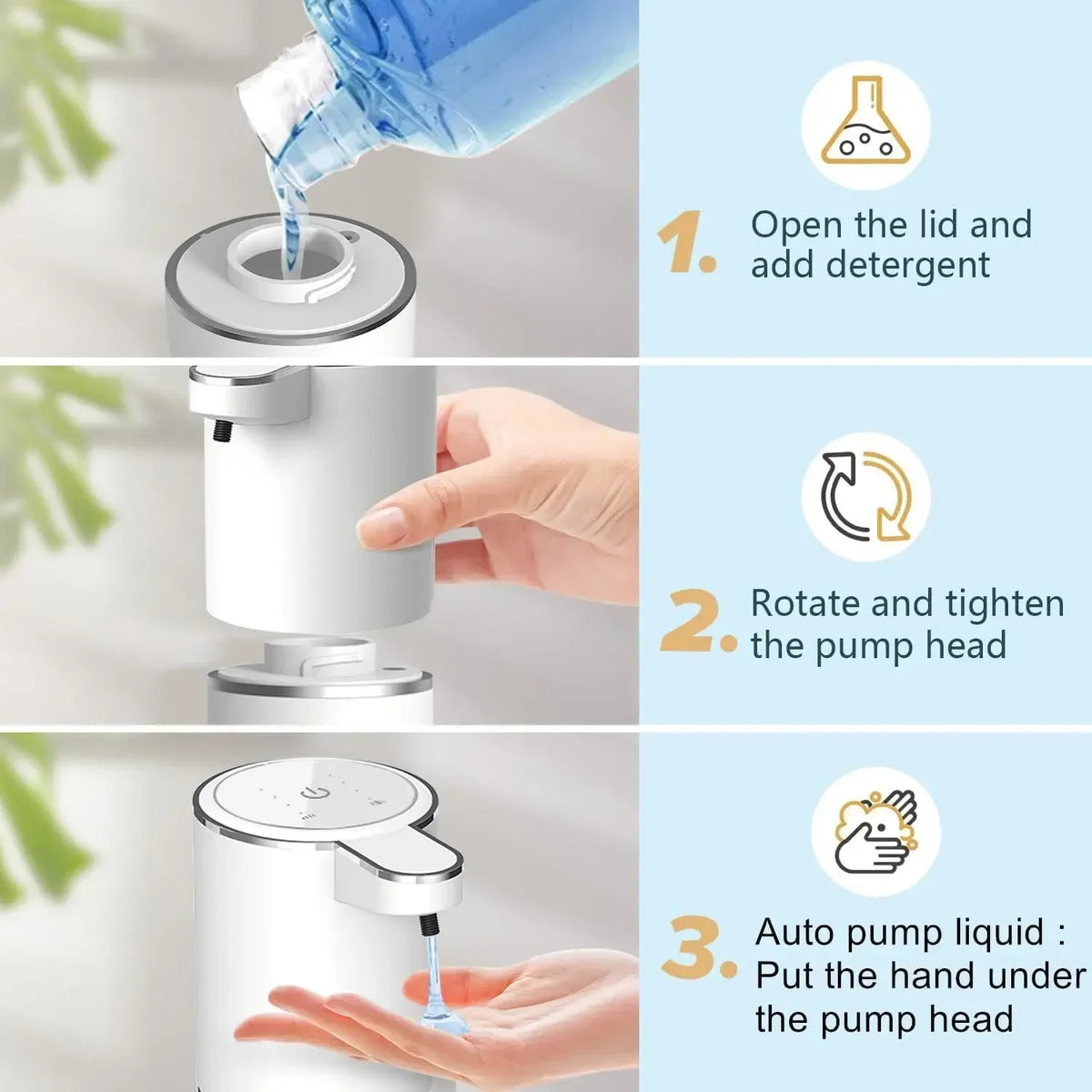 Automatic Foam Soap Dispenser
