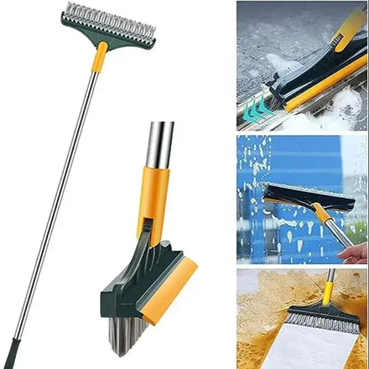 3-in-1 Magic Cleaning Brush – Multi-Purpose Scrub Brush for Bathroom, Kitchen, Tiles & Hard-to-Reach Gaps