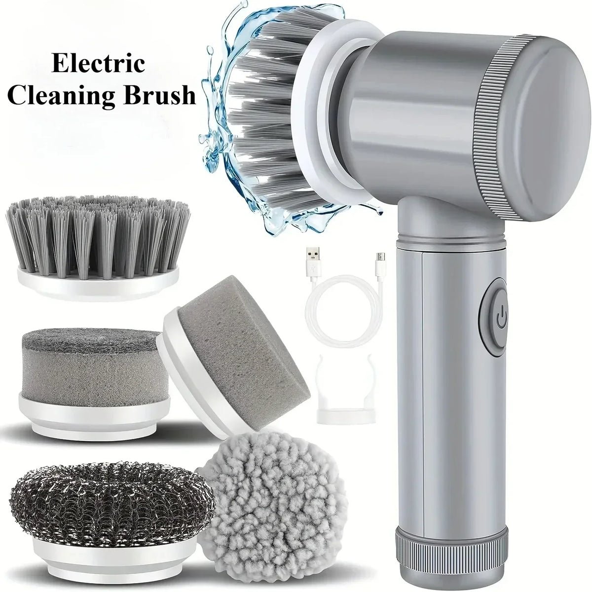 5 in 1 Electric Spin Scrubber