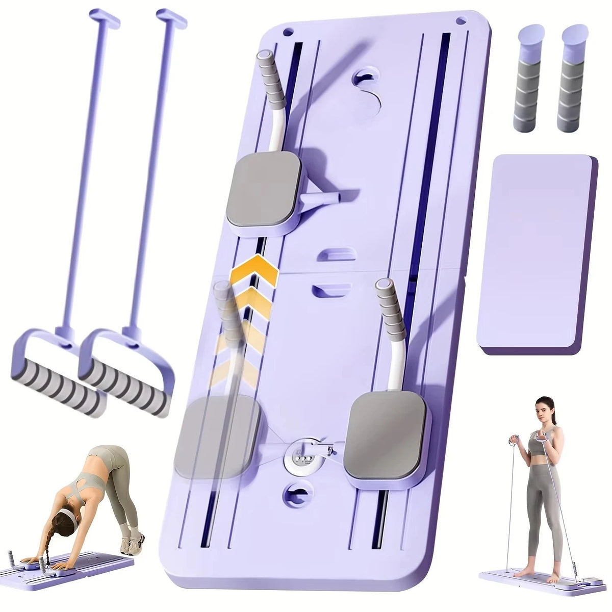 Commercial Home Folding Multifunctional Reformer Abdominal Core Trainer Roller Training Exercise