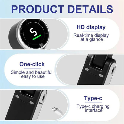 Portable 3-in-1 Turbo Handheld Fan