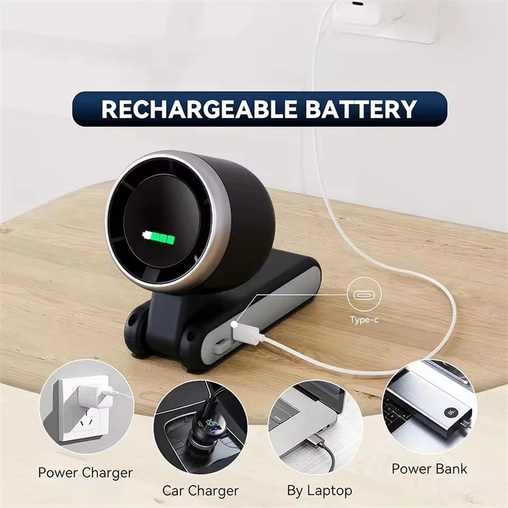 Portable 3-in-1 Turbo Handheld Fan