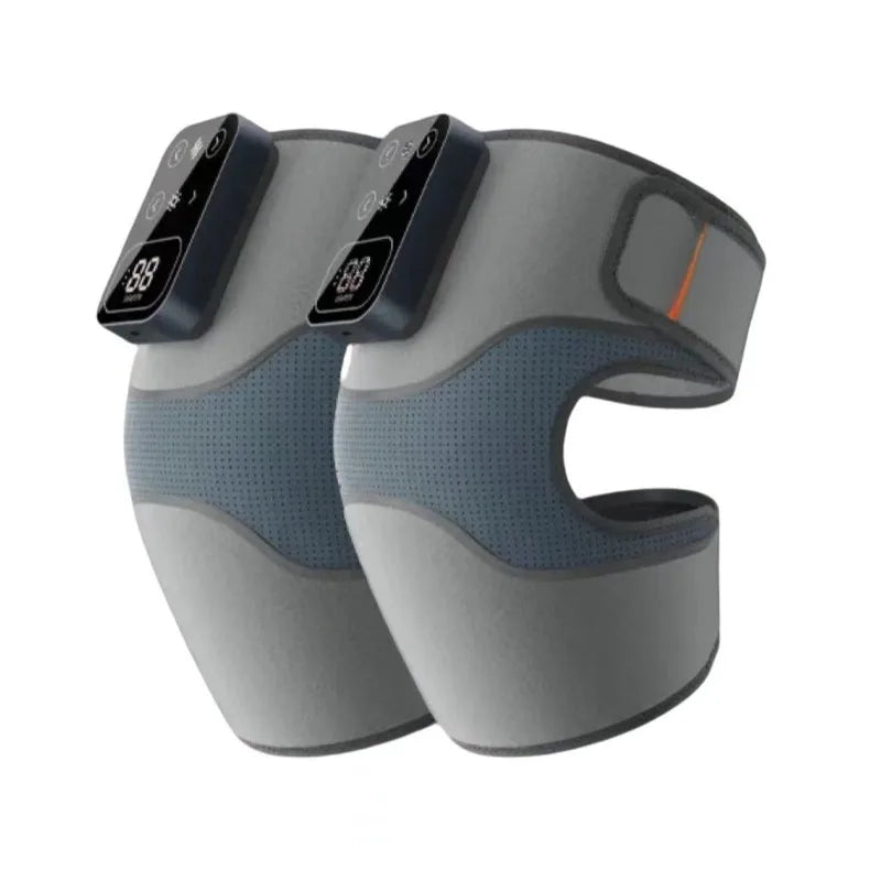 Smart Heated Knee Massager – Wraparound Heat Therapy Knee Wrap with 3 Intensity Levels & Digital Controls