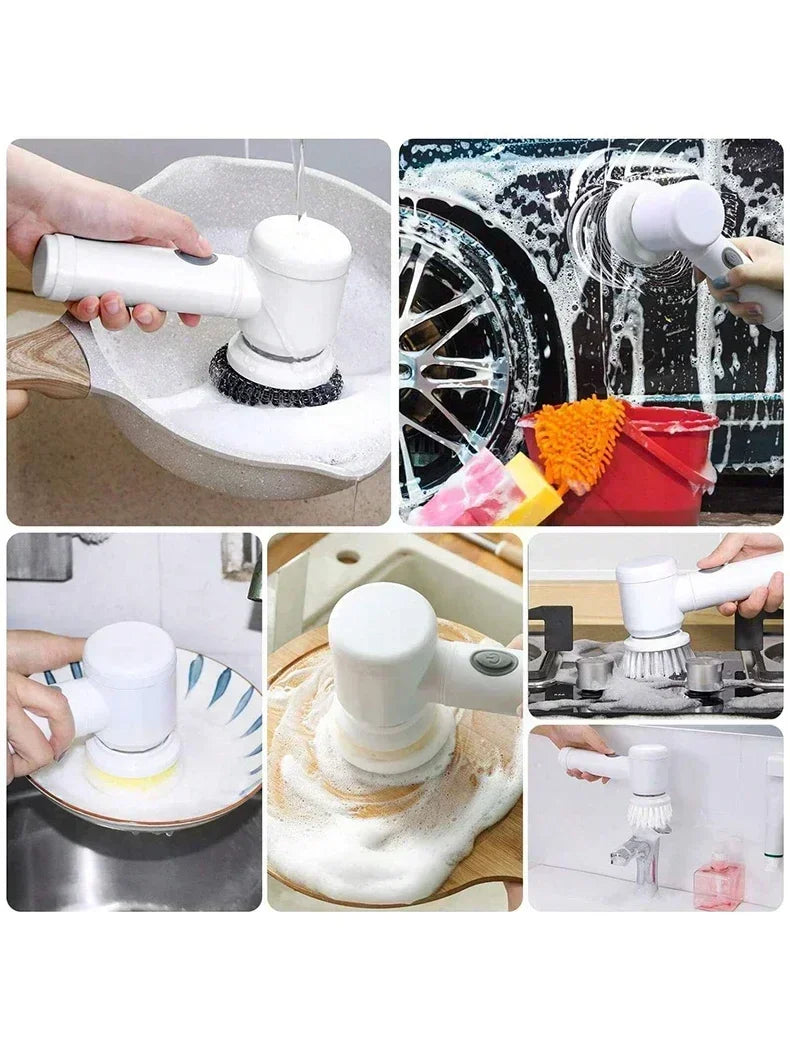 5 in 1 Electric Spin Scrubber