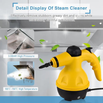 Portable Handheld Steam Cleaner with Accessories