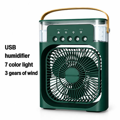 Portable 3-in-1   Air Cooler Fan-Personal Cooling Fan with Water Mist
