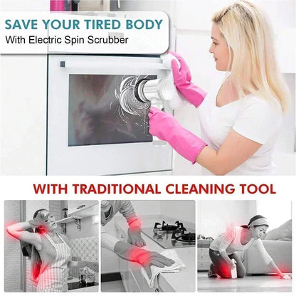 5 in 1 Electric Spin Scrubber