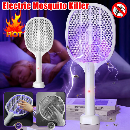 2-in-1 Electric Mosquito Swatter
