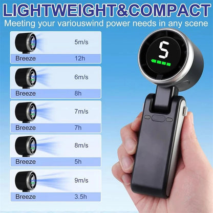 Portable 3-in-1 Turbo Handheld Fan