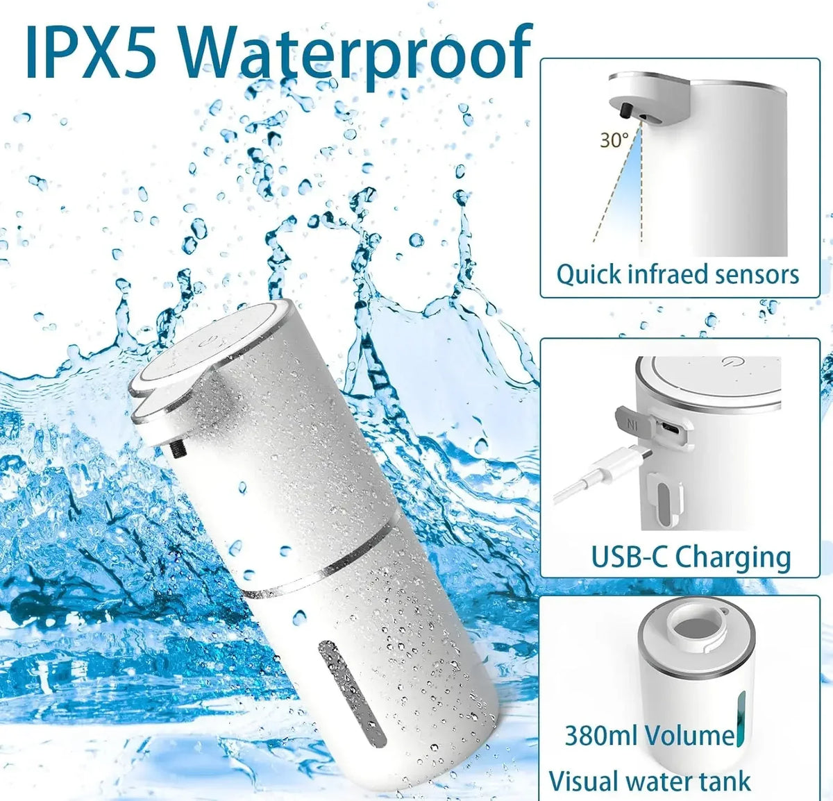 Automatic Foam Soap Dispenser