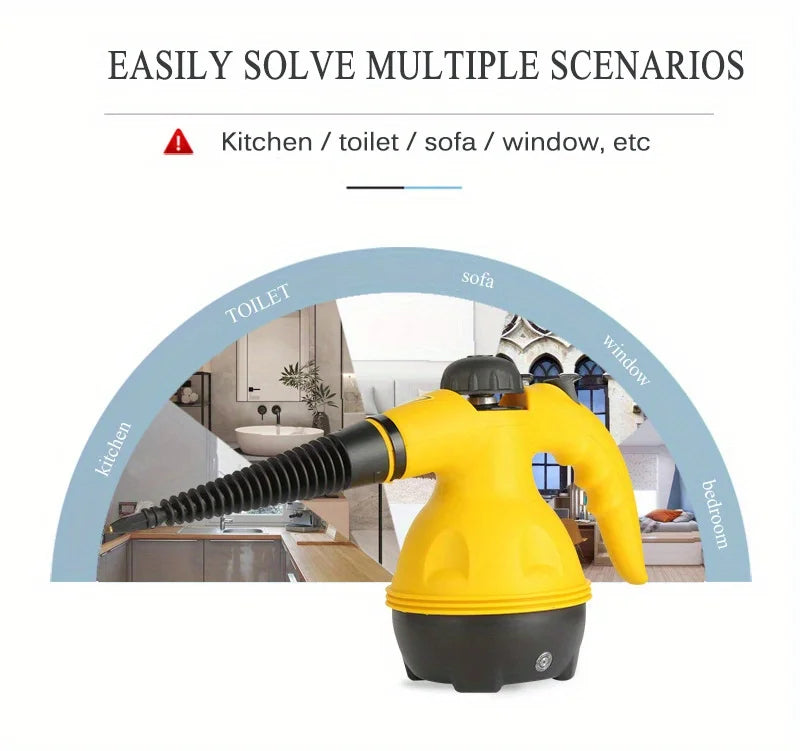 Portable Handheld Steam Cleaner with Accessories