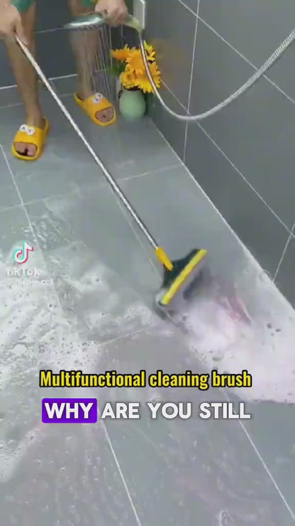 3-in-1 Magic Cleaning Brush – Multi-Purpose Scrub Brush for Bathroom, Kitchen, Tiles & Hard-to-Reach Gaps