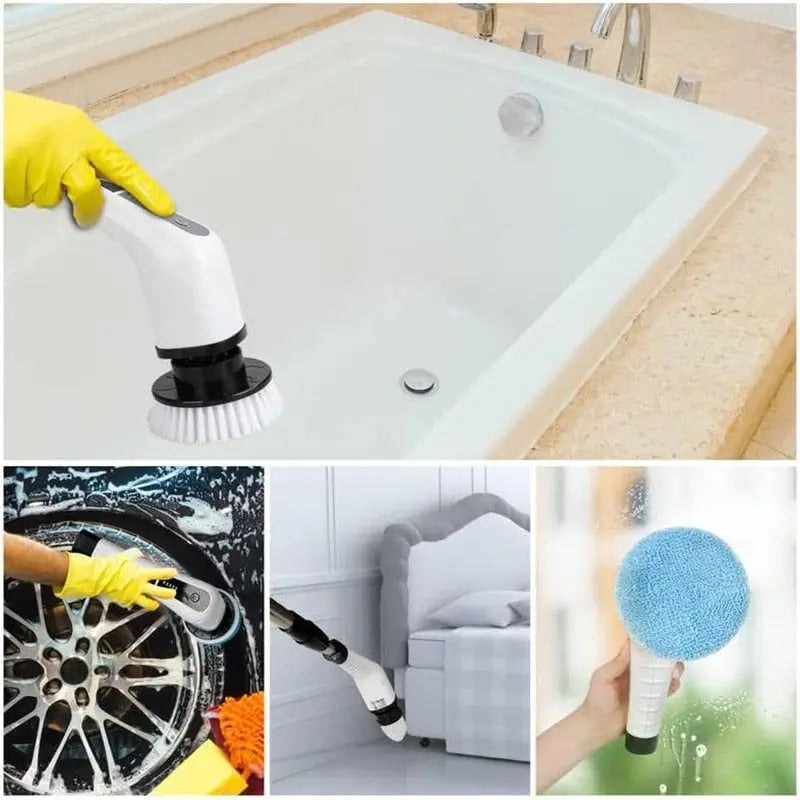 9-in-1 Electric Spin scrubber