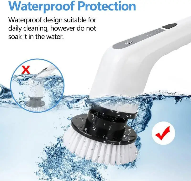 9-in-1 Electric Spin scrubber