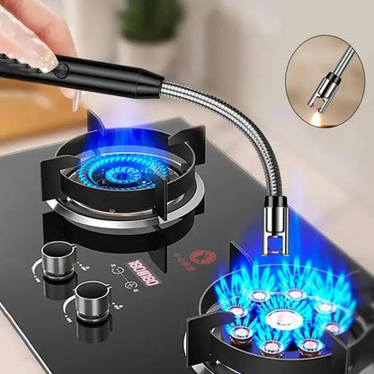 USB Rechargeable Electric Arc Lighter _Windproof Flameless Lighter