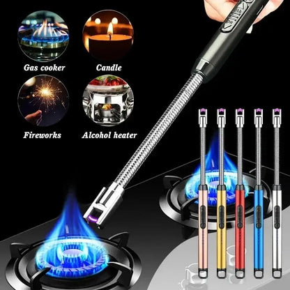 USB Rechargeable Electric Arc Lighter _Windproof Flameless Lighter