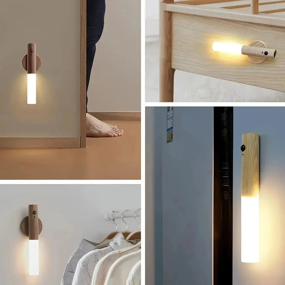 Smart Motion Sensor Wall Light – Automatic LED Night Light for Hallways, Stairs, Bedrooms & Wardrobes