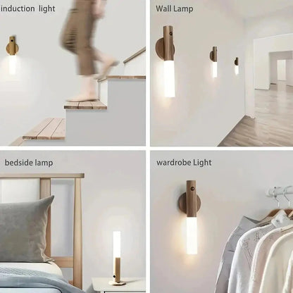Smart Motion Sensor Wall Light – Automatic LED Night Light for Hallways, Stairs, Bedrooms & Wardrobes