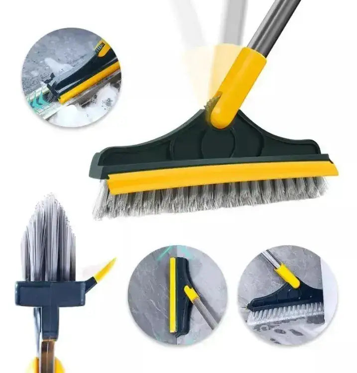 3-in-1 Magic Cleaning Brush – Multi-Purpose Scrub Brush for Bathroom, Kitchen, Tiles & Hard-to-Reach Gaps
