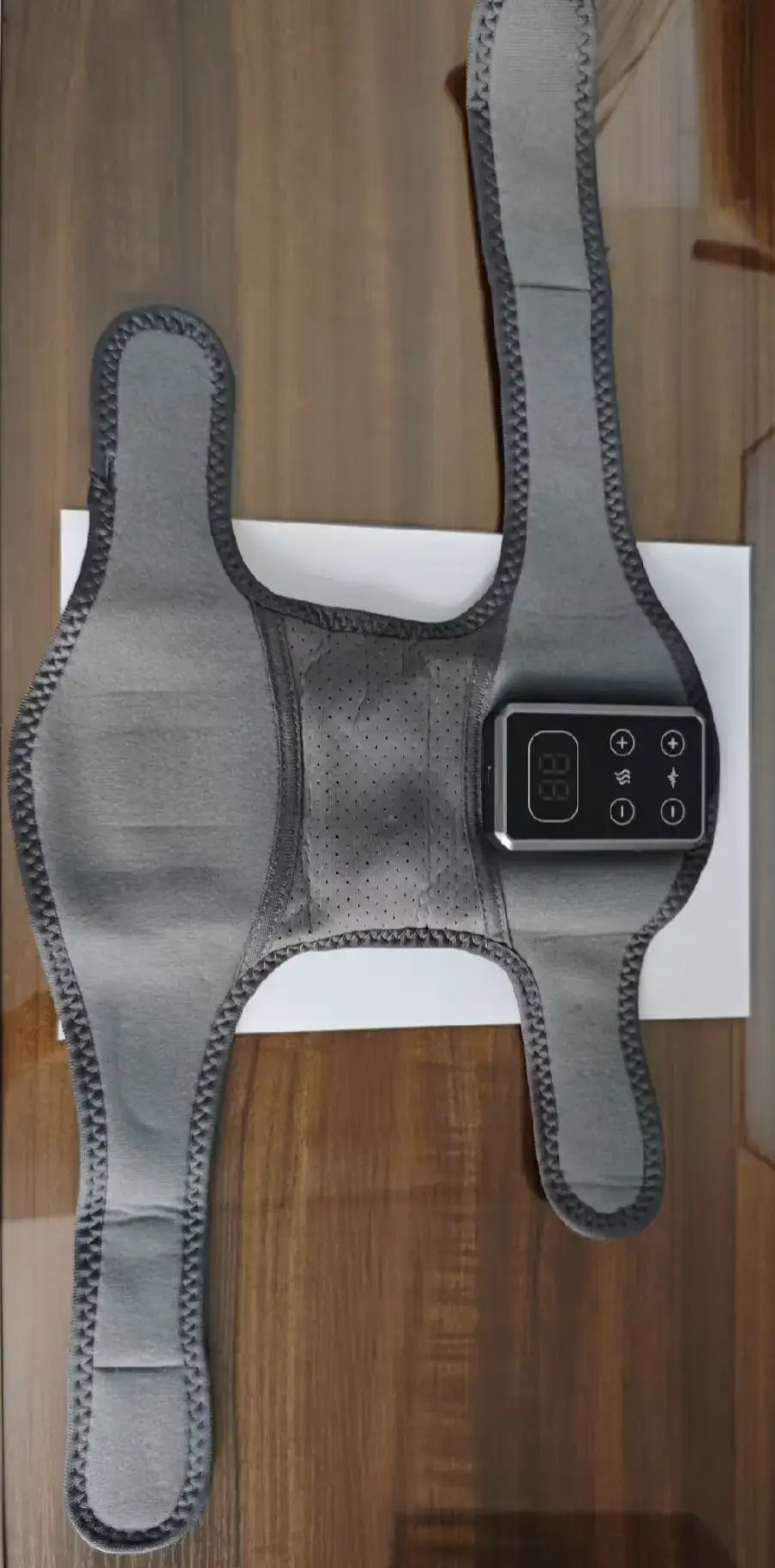Smart Heated Knee Massager – Wraparound Heat Therapy Knee Wrap with 3 Intensity Levels & Digital Controls